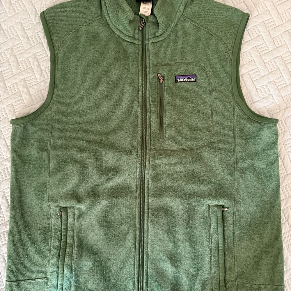 Patagonia Better Sweater Green Fleece Vest